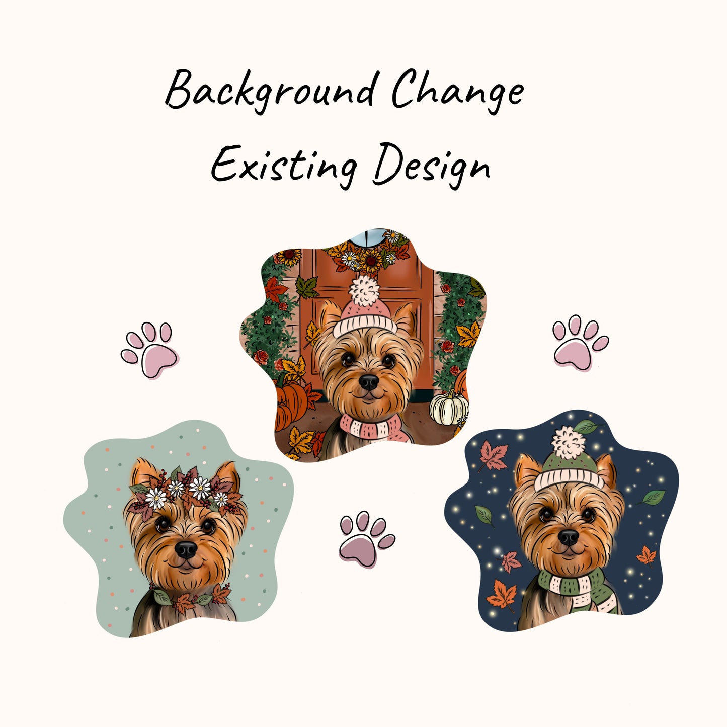 Background Change - Existing Background Design